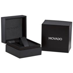 Movado Women's 'Museum Classic' Black Leather Strap Watch