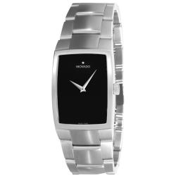 Movado Men's 'Eliro' Stainless Steel Tonneau Watch