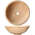 Geyser Evening Cloud Red Marble Vessel Bathroom Sink