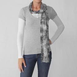 Love Always Junior's Long Sleeve Shirt/ Scarf Set