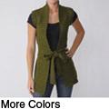 Ci Sono by Adi Junior's Marled Sweater Sleeveless Vest
