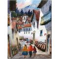 Jimenez 'Cuzco IV' Canvas Art