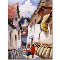 Jimenez 'Cuzco II' Canvas Art