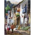 Jimenez 'Cuzco III' Canvas Art