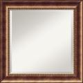 Manhattan Burnished Bronze Square Wall Mirror