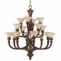 Value Series 16-light Bronze Patina Chandelier