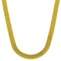 Goldplated Sterling Silver 16-inch Bizmark Necklace (4.5 mm)
