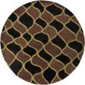 Hand-tufted Gammin Beige New Zealand Wool Rug (7'9 Round)