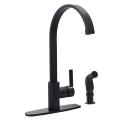 Continental Modern Oil Rubbed Bronze Kitchen Faucet