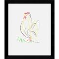 Pablo Picasso 'Rooster' Framed Art