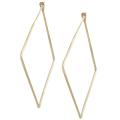 Goldfill 41-mm Square Hoop Earrings