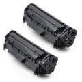 HP CE285A Compatible Black Toner Cartridges (Pack of 2)