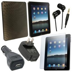 Clear Smoke Swirl 5-piece Combo Kit for Apple iPad