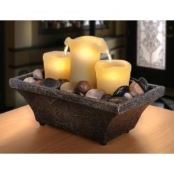 Sarah Peyton LED Candle Water Fountain