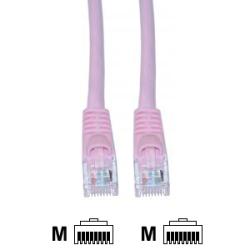 1-foot CAT 5E Pink Ethernet Cable (Pack of 5)