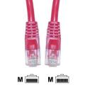 1-foot CAT 5E Red Ethernet Cable (Pack of 5)