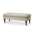 Mansfield Linen Pillowtop Ottoman