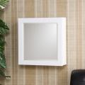 Easton White Wall Mount Jewelry Armoire