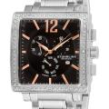 Stuhrling Original Men's Diamond Chronograph Watch