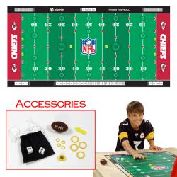 NFL Licensed Kansas City Chiefs Finger Football Game Mat
