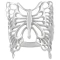 Sterling Silver Cut-out Butterfly Ring