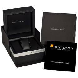 Hamilton Men's 'Jazzmaster Viewmatic' Black Strap Automatic Watch