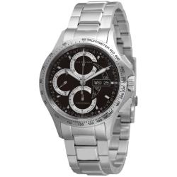 Hamilton Men's 'Khaki King' Steel Automatic Chronograph Watch.
