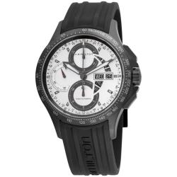 Hamilton Men's 'Khaki King' Silver Face Automatic Chronograph Watch