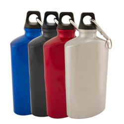 Blue Lacquered Aluminum Canteen (Case of 36)