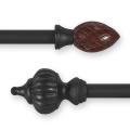 Simply Elegant 50-98-inch Adjustable Curtain Rod Set