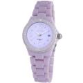 Haurex Italy Women's 'Make Up' Lilac Plastceramic Watch