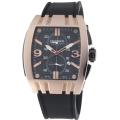 Haurex Italy Men's 'Mangusta' Rose Goldtone Chronograph Watch