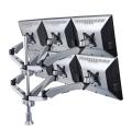Cotytech Six Monitor Desk Mount Spring Arm Quick Release/ Connect