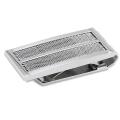 Stainless Steel Mesh Cable Inlay Money Clip