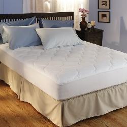 Famous Maker 300 Thread Count Egyptian Cotton Mattress Pad