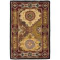 Essential data on Bakhtiari rug Panel Handmade Bakhtiari Multi/ Red Wool Rug (3' x 5')