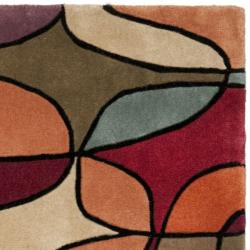 Handmade Rodeo Drive Tiff Multicolor N.Z. Wool Runner (2'6 x 10')