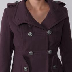 Ci Sono by Adi Junior's Double-breasted Military Coat