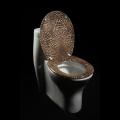 Leopard-print Designer Melamine Toilet Seat Cover