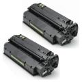 HP 13A Q2613A Remanufactured Black Toner (Pack of 2)