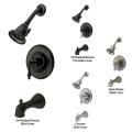 Guidelines relating to Vintage porcelain Vintage Tub and Bell Shower Head Combination with Lever Handle