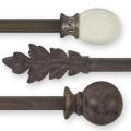 Simply Elegant 98 to 144-inch Adjustable Curtain Rod Set