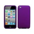 Premium Apple iPod Touch 4th Gen Purple Silicone Case