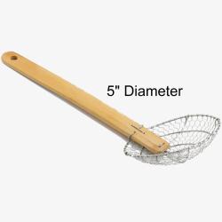Stainless Steel 5-inch Asian Spider Wire/ Bamboo Strainer