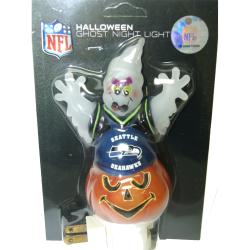 Seattle Seahawks Halloween Ghost Night Light