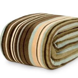 Soloft Microraschel Spa Stripe Blanket
