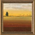 Essential fact about abstract Embellished Giclee Robert Charon 'Golden Horizion I ' Embellished Framed Art