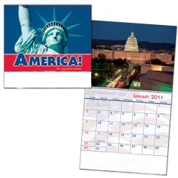 America Spiral 2011 Calendar (Case of 150)