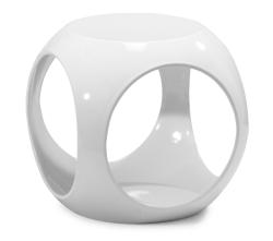 Fiberglass Penny Ball Stool/ Side Table