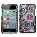 Premium Apple iPod Touch 4 Bubble Rhinestone Case